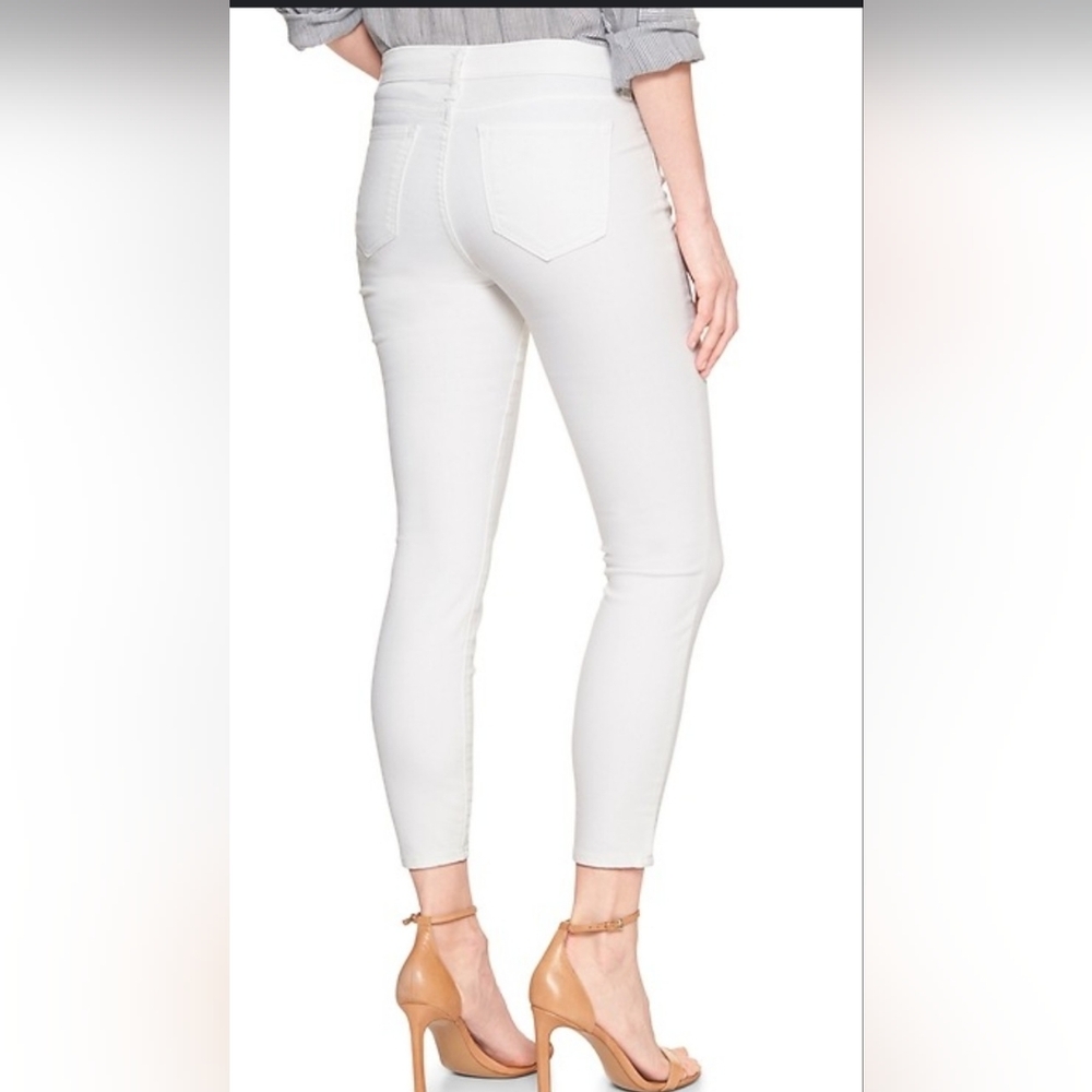 GAP Legging Skimmer Jeans In White Size 14 NWT